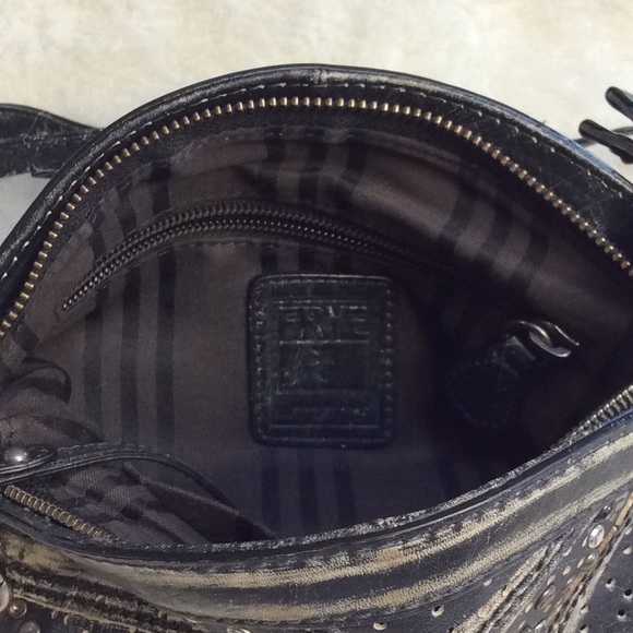 Frye studded crossbody purse - Picture 6 of 7